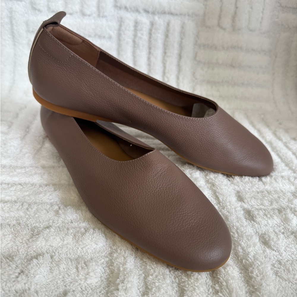 Everlane The Day Glove Leather Ballet Flat - Mocha